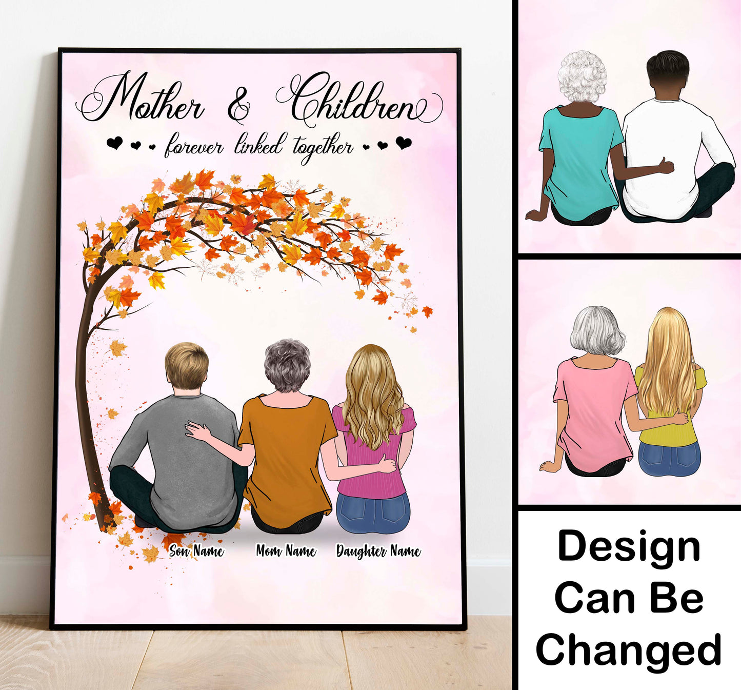 Personalized Mother Poster, Gift For Dog Mom, Gift for Mother's Day