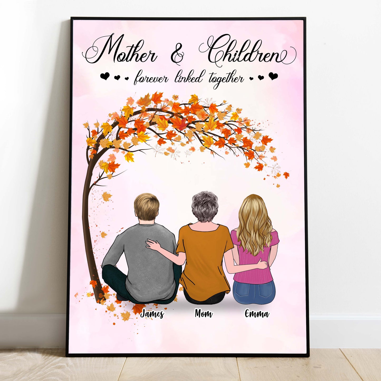 Personalized Mother Poster, Gift For Dog Mom, Gift for Mother's Day